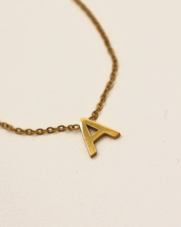 New Classic Letter Necklace - SMOLL republic
