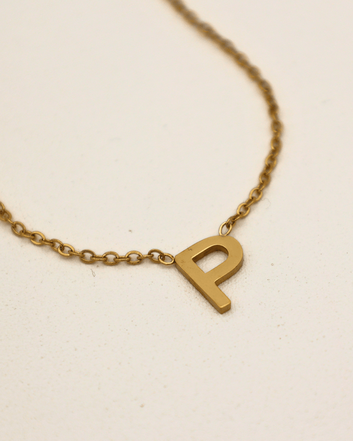 New Classic Letter Necklace - SMOLL republic