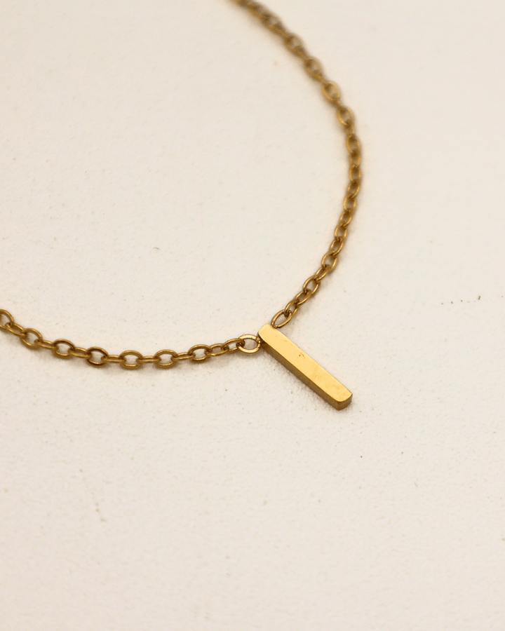 New Classic Letter Necklace - SMOLL republic