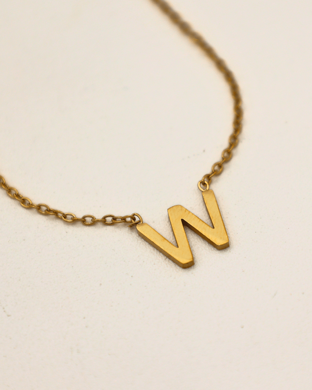 New Classic Letter Necklace - SMOLL republic