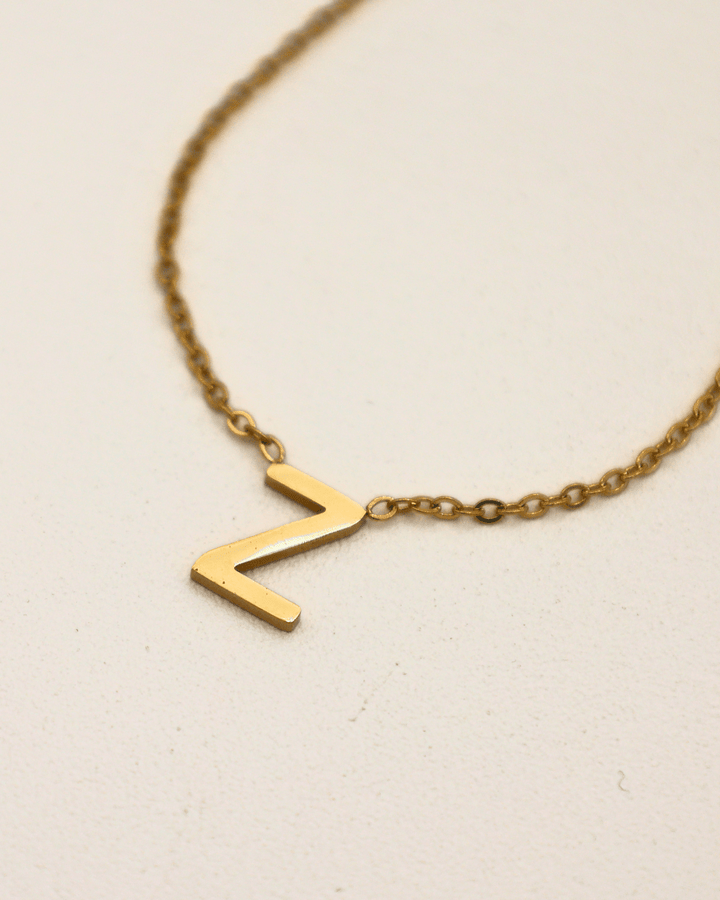 New Classic Letter Necklace - SMOLL republic