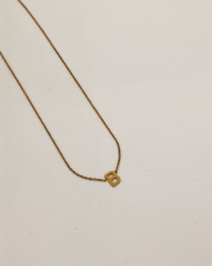New Classic Letter Necklace - SMOLL republic