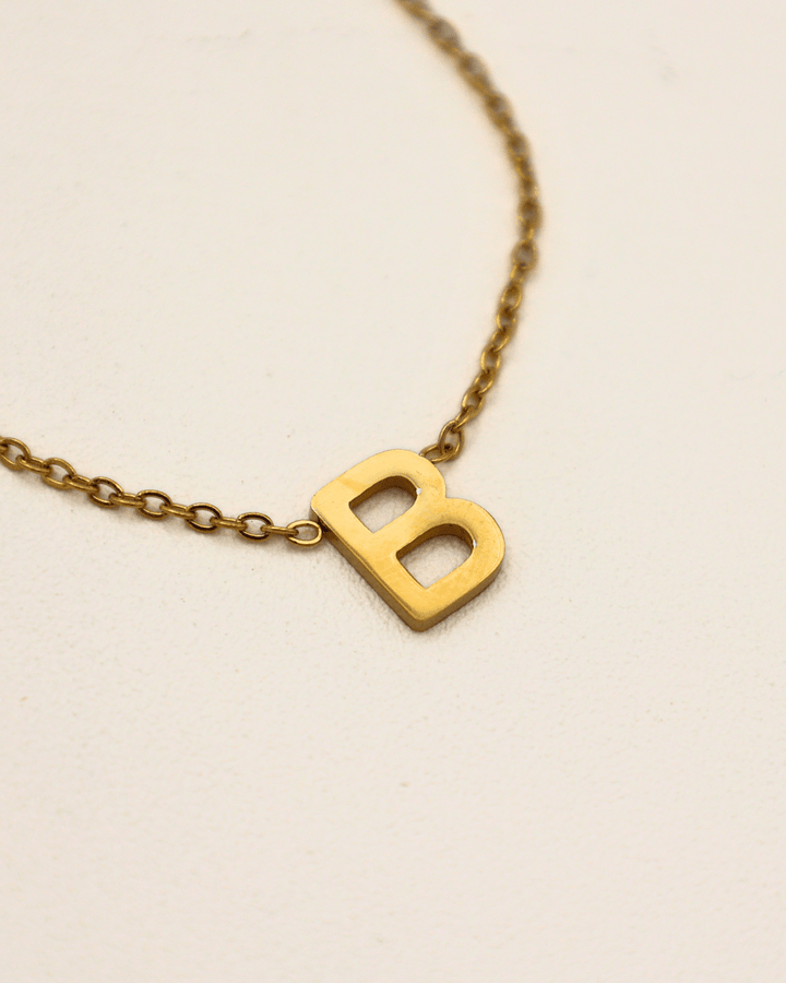 New Classic Letter Necklace - SMOLL republic