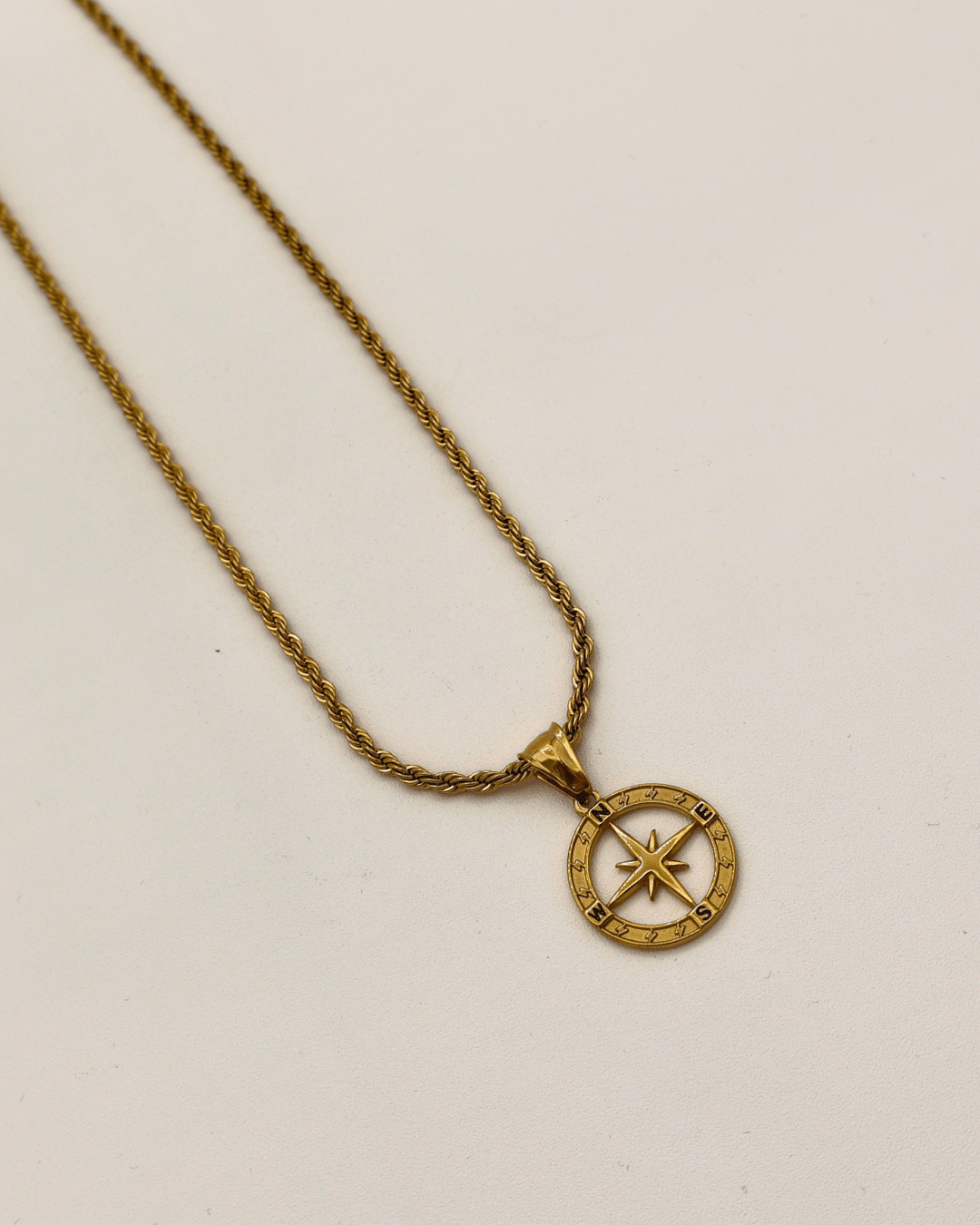 North Star Compass Necklace - SMOLL republic