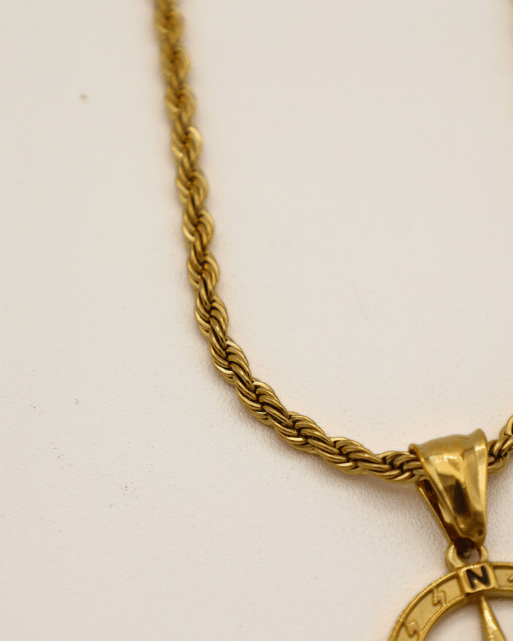 North Star Compass Necklace - SMOLL republic