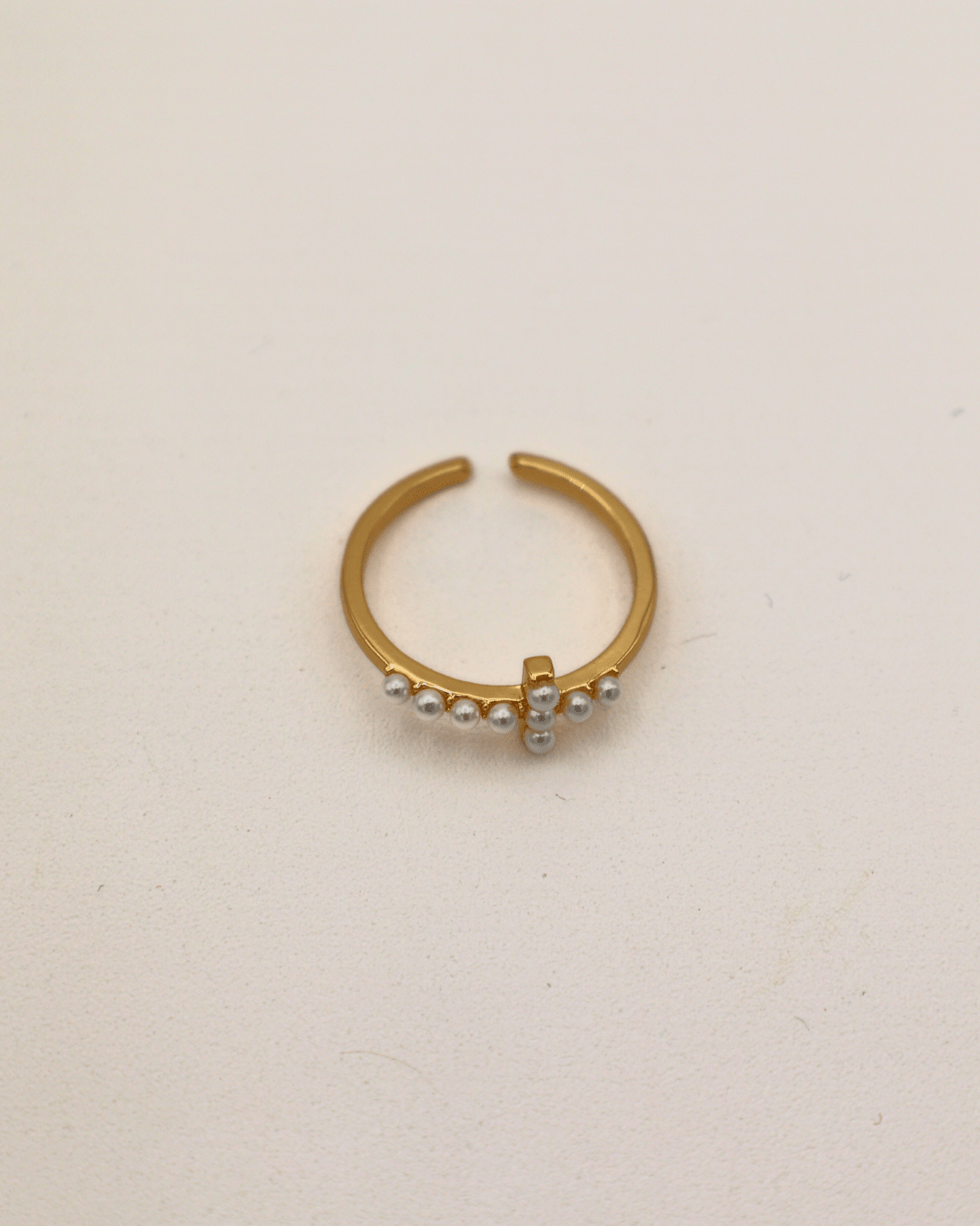 Pearl Cross Ring - SMOLL republic