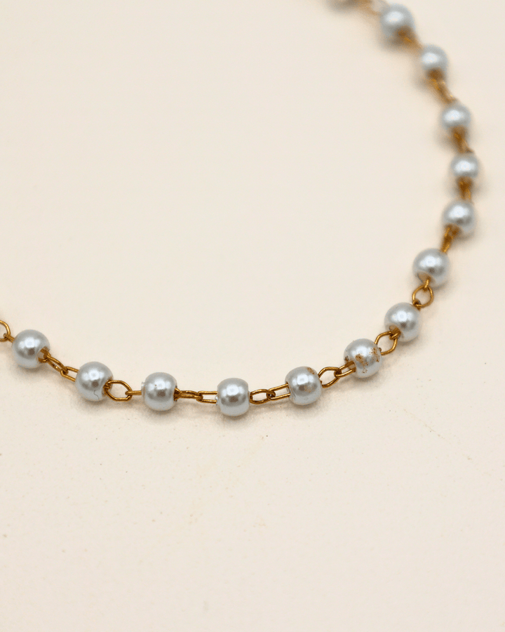 Pearly Golden Necklace - SMOLL republic