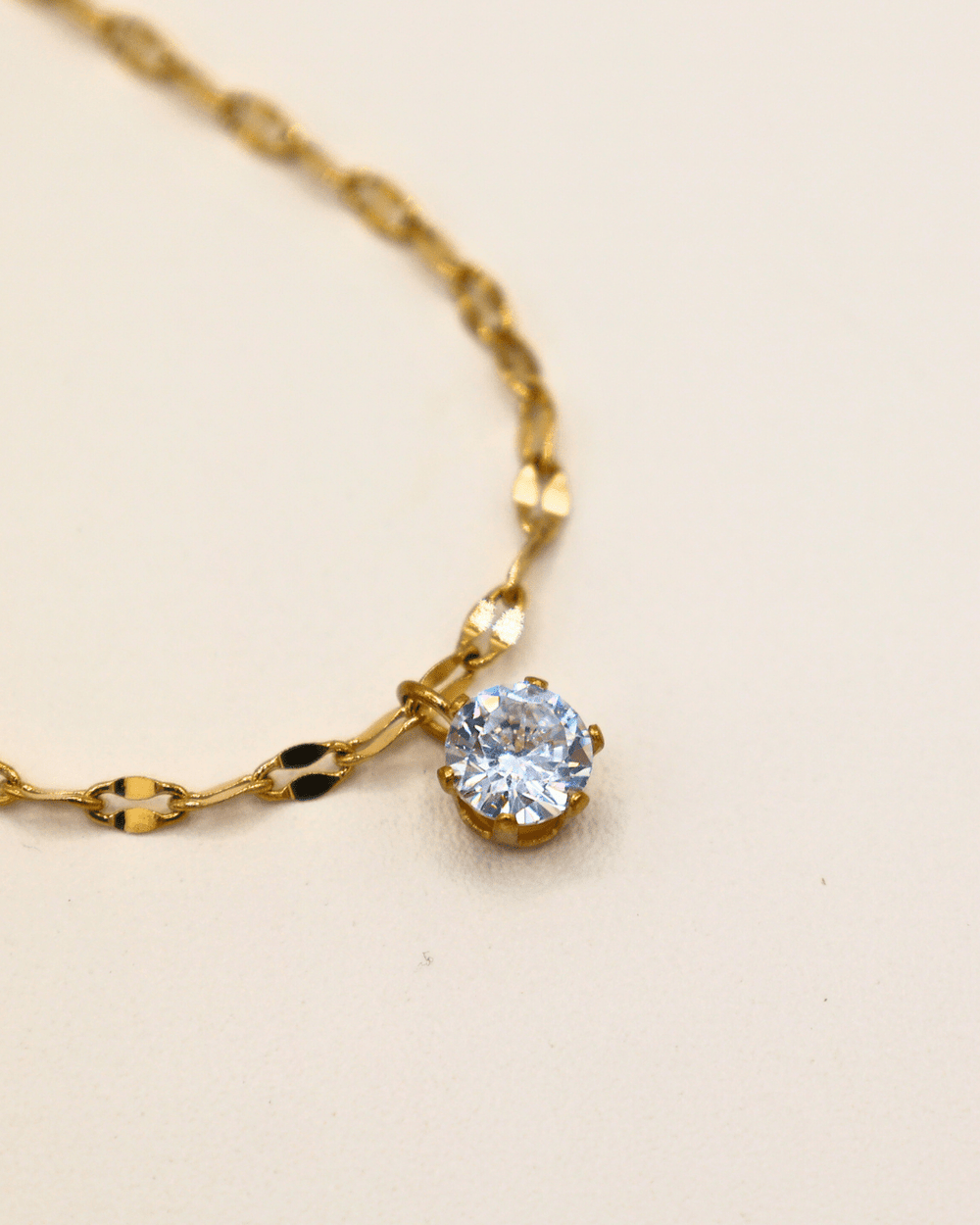 Radiant Solitaire Necklace - SMOLL republic