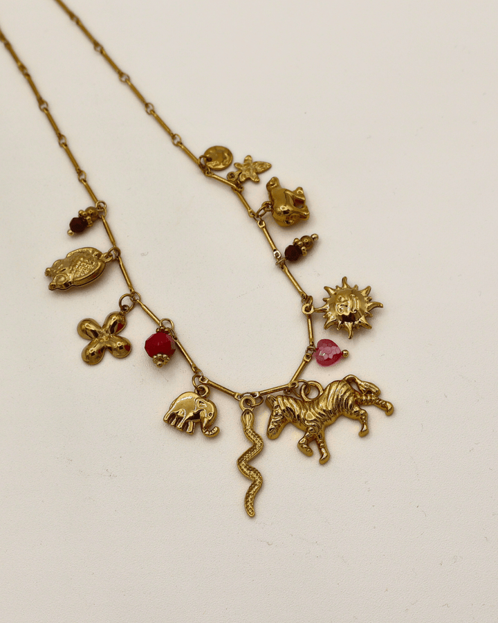Safari Lucky Charms Necklace - SMOLL republic