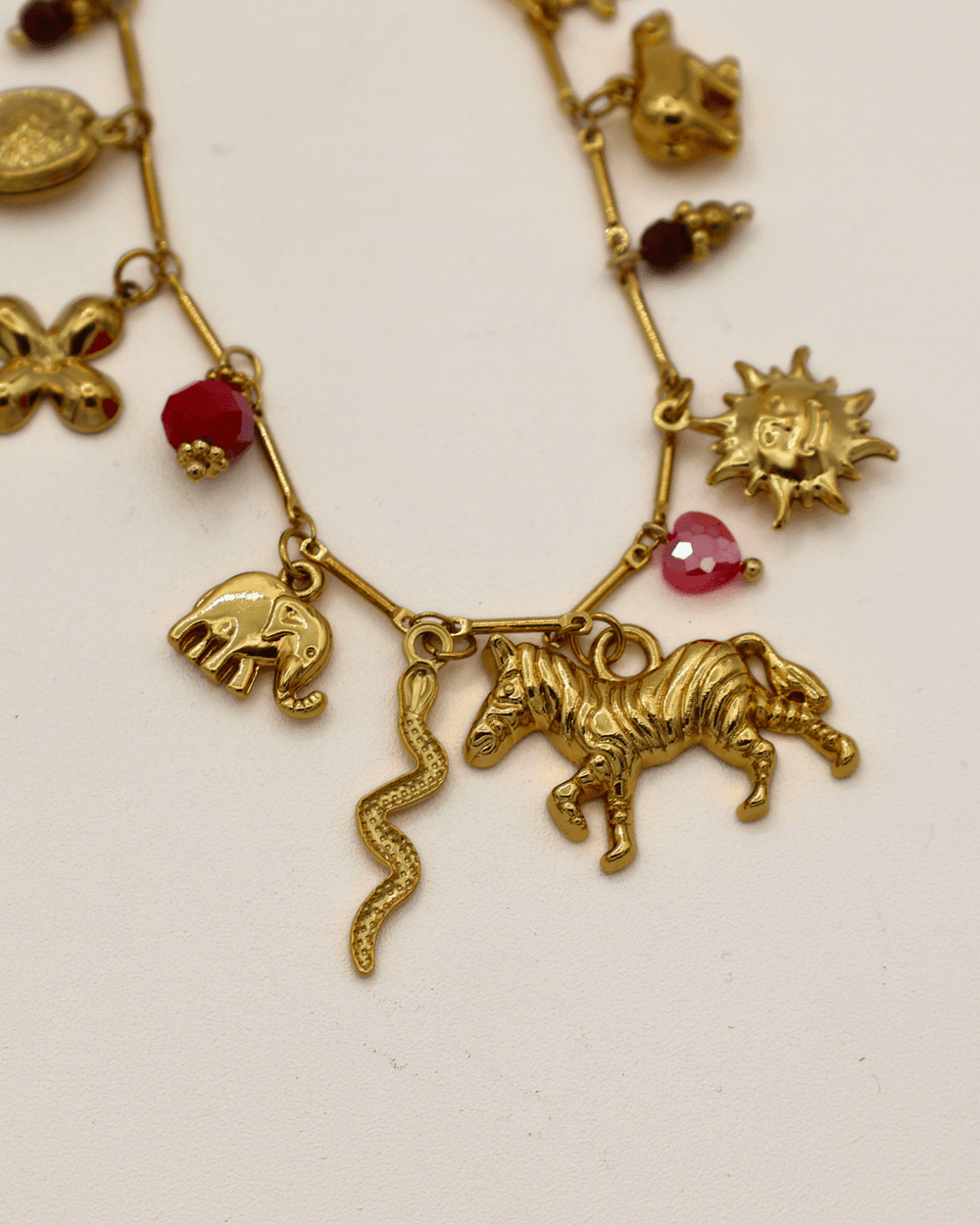 Safari Lucky Charms Necklace - SMOLL republic