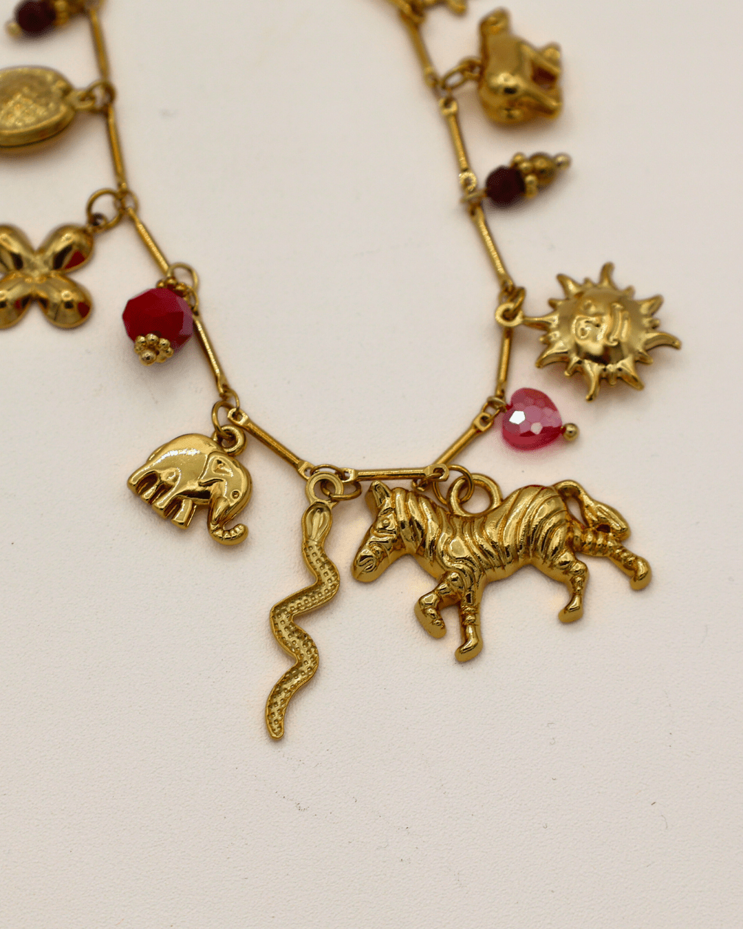 Safari Lucky Charms Necklace - SMOLL republic