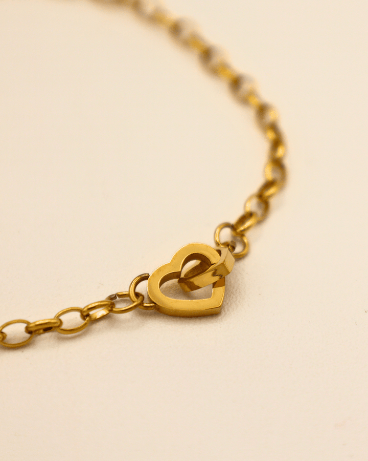 Small Heart Link Bracelet - SMOLL republic