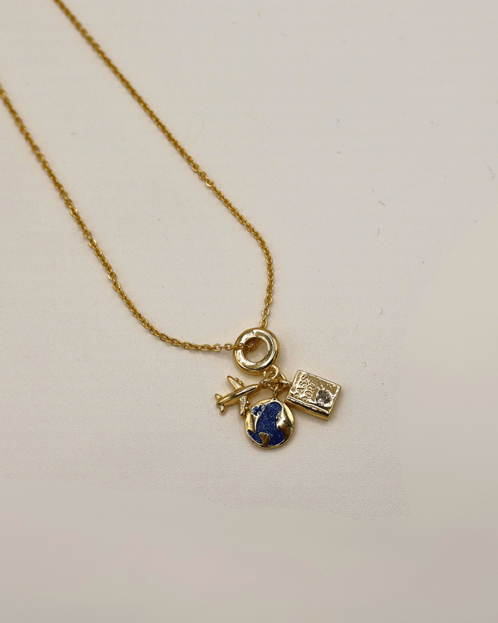 Wanderlust Charm Necklace - SMOLL republic