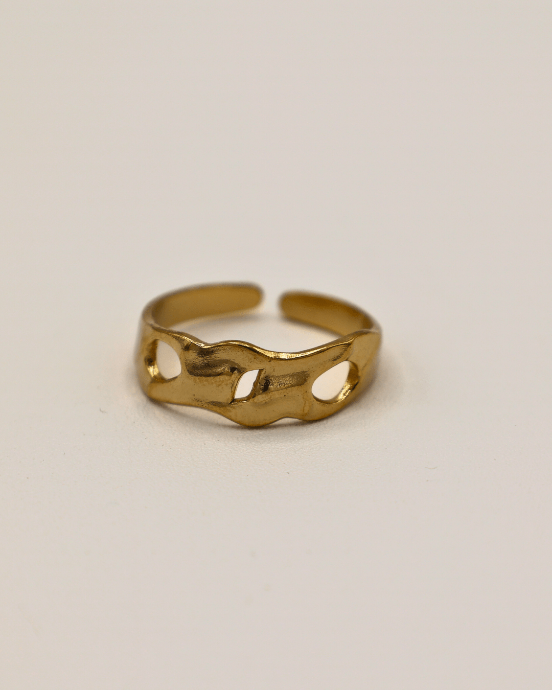 Wavy Mask Ring - SMOLL republic